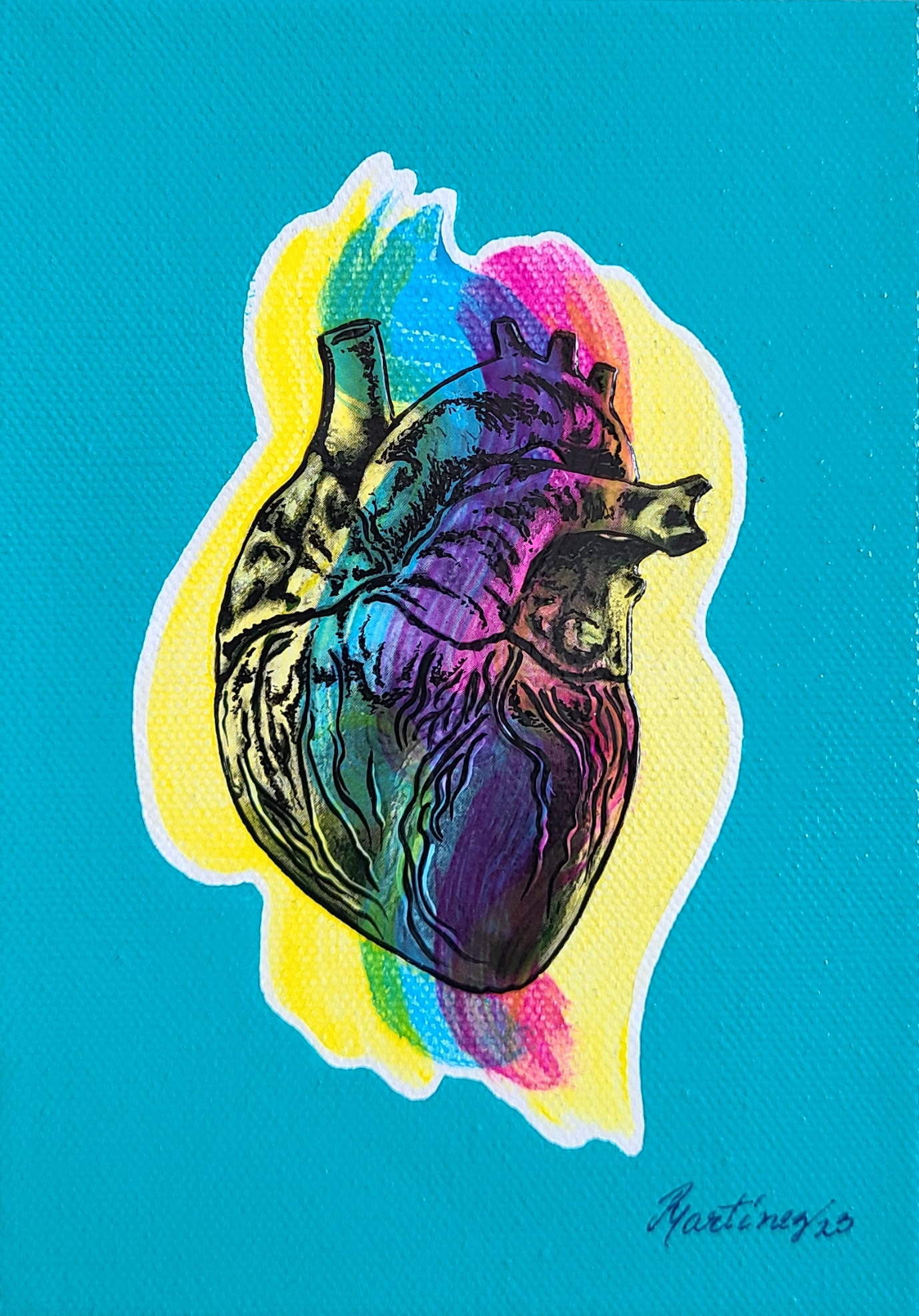 Romulo Martinez, corazon, heart, anatomic heart, love